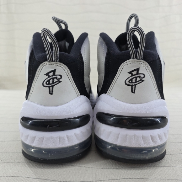 Nike Mens Air Penny 2 'Panda' Black White Bone Shoes Sneakers DZ2549-001 Size 10 - Picture 6 of 11